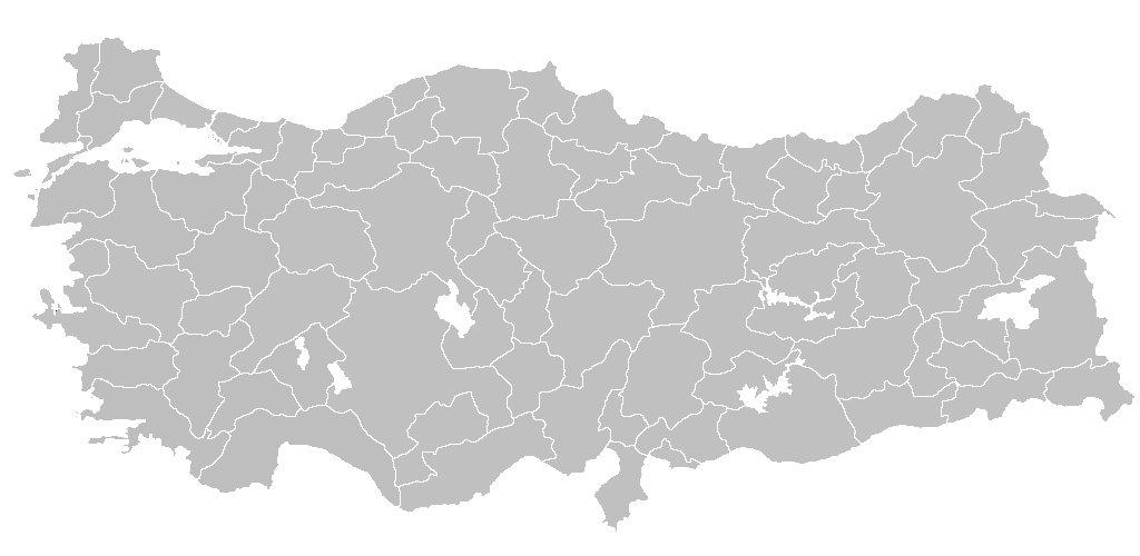 Türkiye proje haritası